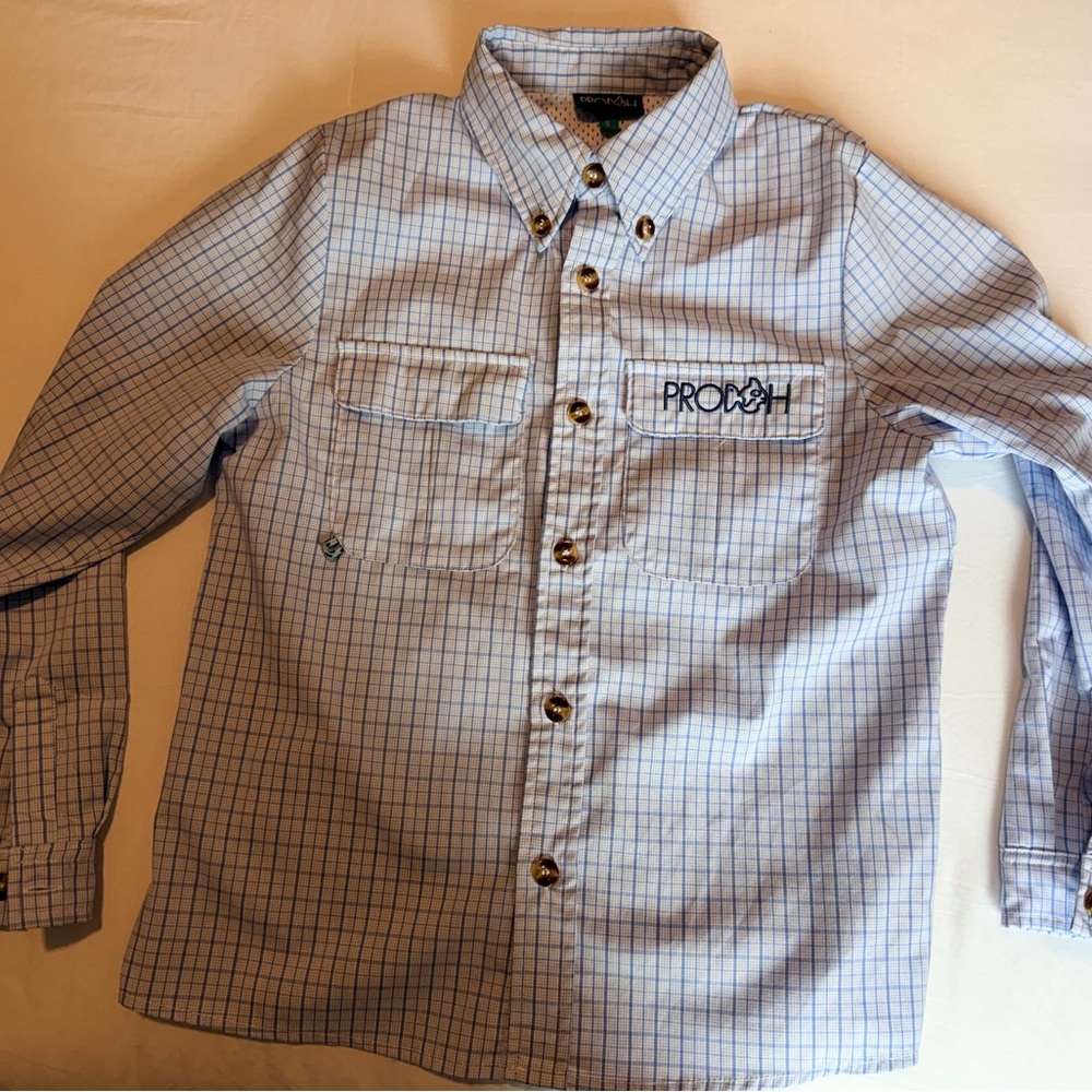 PRODOH KIDS BOYS' LONG SLEEVE FOUNDERS KIDS FISHING SHIRT